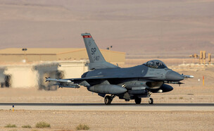 מטוס F16 אמריקאי (צילום: רויטרס)