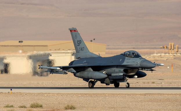 מטוס F16 אמריקאי (צילום: רויטרס)