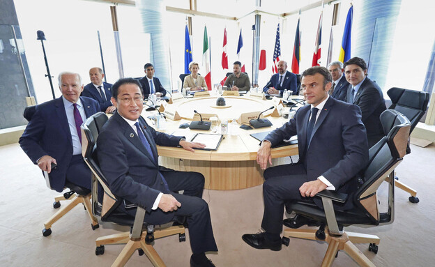 פסגת מנהיגי מדינות ה-G7 ביפן (צילום: רויטרס)