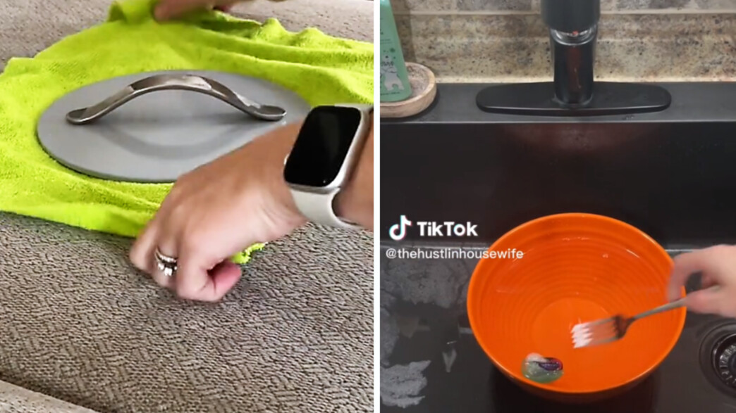 טיפ טיקטוק לניקוי ספות