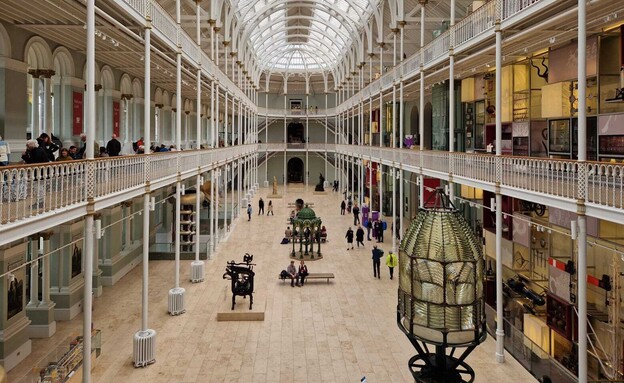 המוזיאון המלכותי של סקוטלנד (צילום: אלעד שלו)