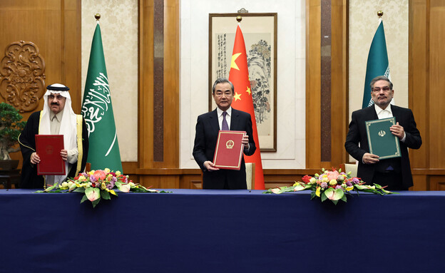 הסכם חידוש היחסים בין איראן וסעודיה, בתיווך סין (צילום: רויטרס)