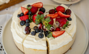 עוגת גבינה של הקינוח המושלם (צילום: בר חיים)