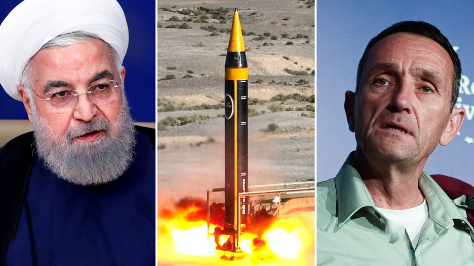 הטיל האיראני החדש, חסן רוחאני, הרצי הלוי (צילום: פלאש 90, ap)