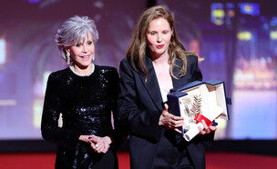 ז'סטין טרייה זוכה בדקל הזהב בפסטיבל קאן (צילום:  Andreas Rentz/Getty Images)