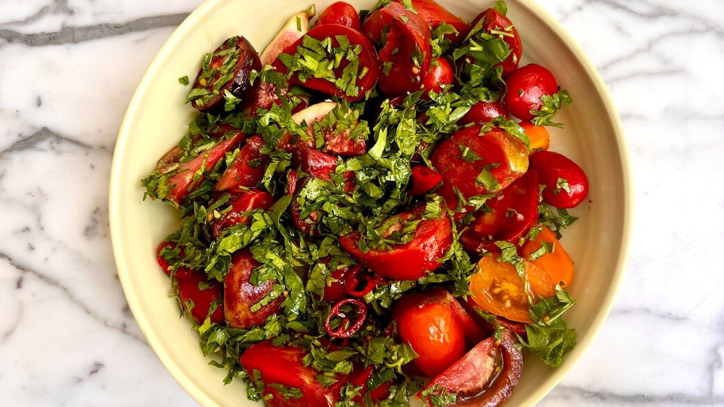 סלט עגבניות לקיץ