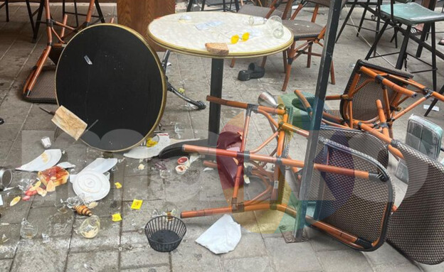 מהומה בבית קפה בתל אביב בגלל צעקת ״ג׳וק״