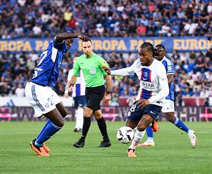 רנאטו סאנצ'ס. האיום המסוכן ביותר במחצית הראשונה (Philipe Lecoeur/FEP/Icon Sport via Getty Images)