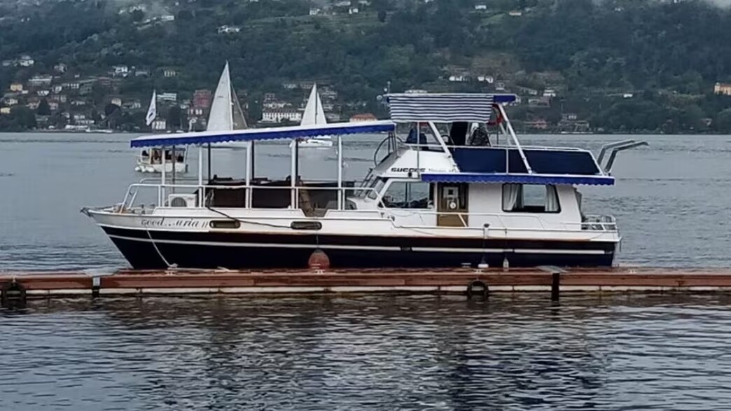 סירת התיירים גודוריה שהתהפכה בתאונת השיט באיטליה