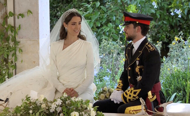 חתונת הנסיך הירדני (צילום: reuters)