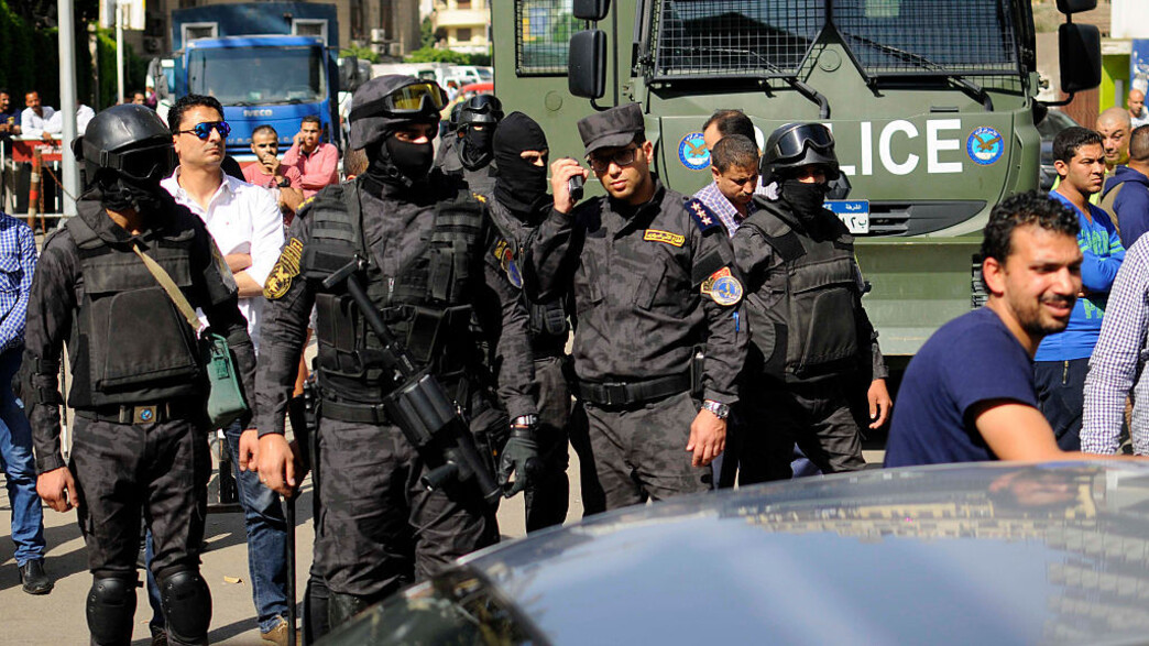 כוח הביטחון המרכזי (צילום: STRINGER/AFP)