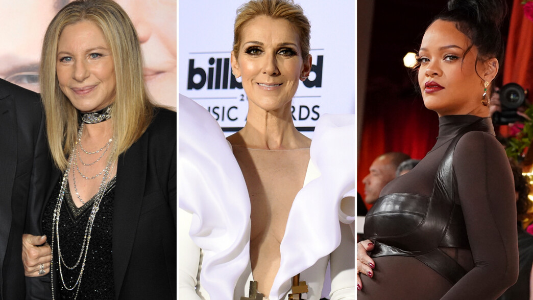 ריהאנה, סלין דיון וברברה סטרייסנד