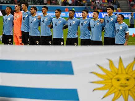 אורוגוואי. מפרידה בין ישראל לגמר אליפות העולם (GETTY)