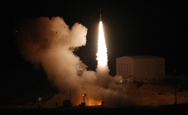 Missile Arrow 3 en test de nuit, archive (Photo : IAI via Getty Images)