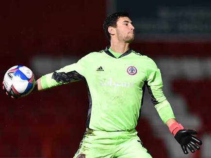 ניית'ן בקסטר. השוער החדש של מכבי חיפה (GETTY)