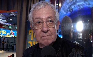 גידי גוב בהתרגשות בבכורת הסרט "סוף טוב" (צילום: מתוך "ערוץ 24", מעדכנים 24)