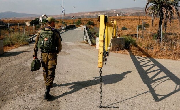 חייל באזור הגבול, אילוסטרציה (צילום: JALAA MAREY/AFP)