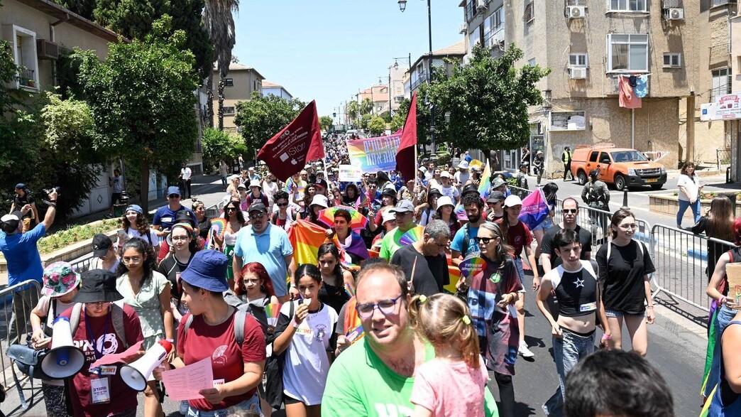 מצעד הגאווה בראשון לציון  (צילום: דוברות עיריית ראשון לציון )