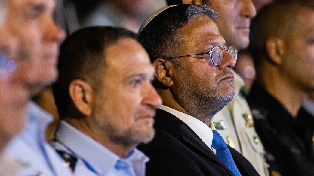 השר לביטחון לאומי איתמר בן גביר, המפכ"ל קובי שבתאי