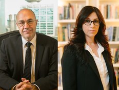 עורכי הדין יהודית מייזלס ושמואל מורן (צילום: יח"צ)