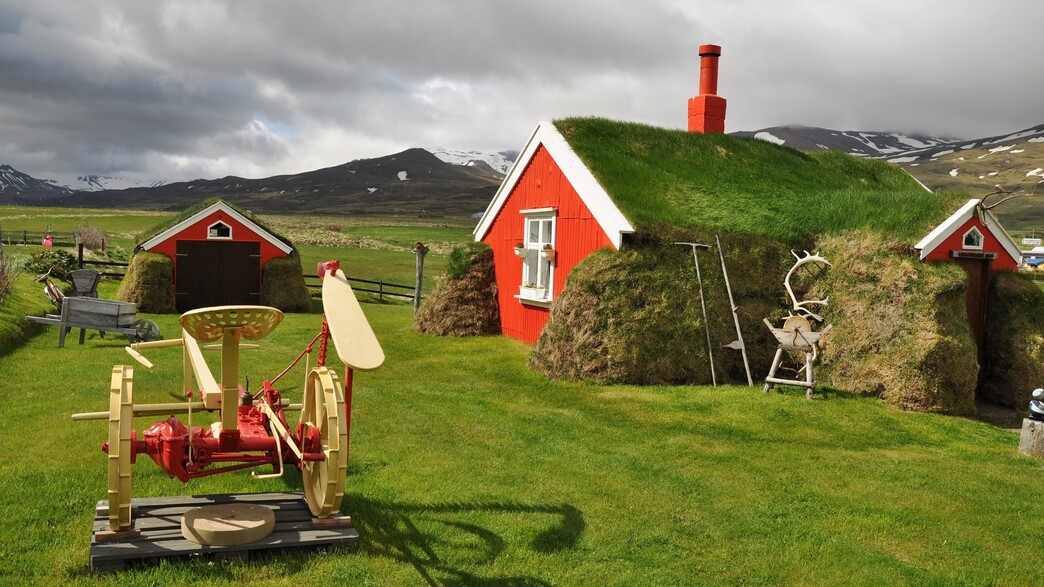 כפר באיסלנד (צילום: Pavel Svoboda, shutterstock)