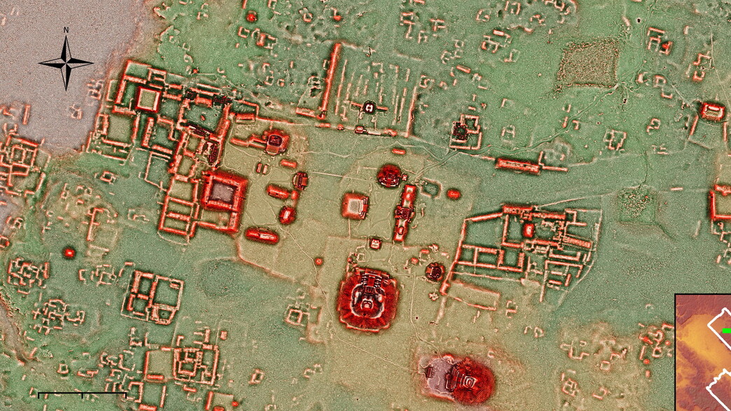 עיר עתיקה של המאיה שאותרה במקסיקו