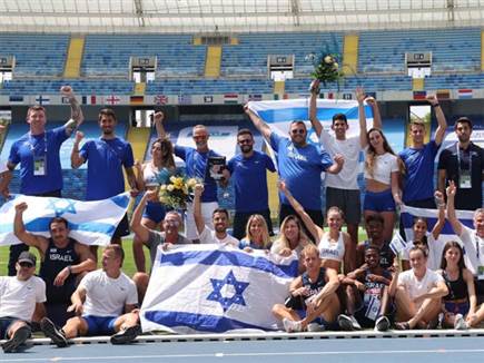 הישג נפלא לנבחרת האתלטיקה (הוועד האולימפי בישראל, עודד קרני) (צילום: ספורט 5)