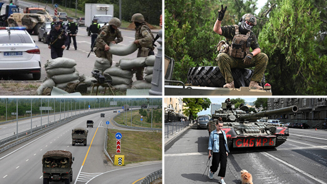 השתלשלות מרד כוח וגנר כנגד פוטין