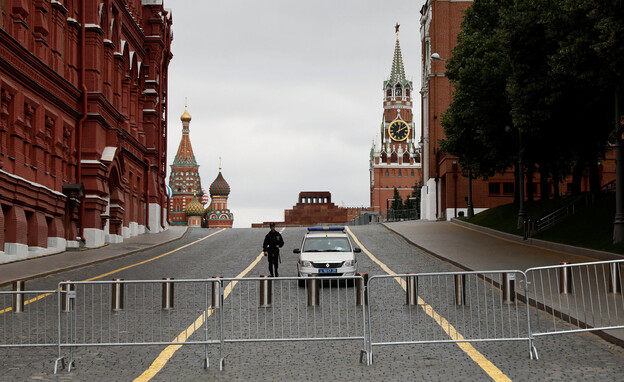 הכיכר האדומה במוסקווה נסגרה (צילום: רויטרס)