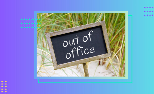 שלט out of office  (צילום: shutterstock)