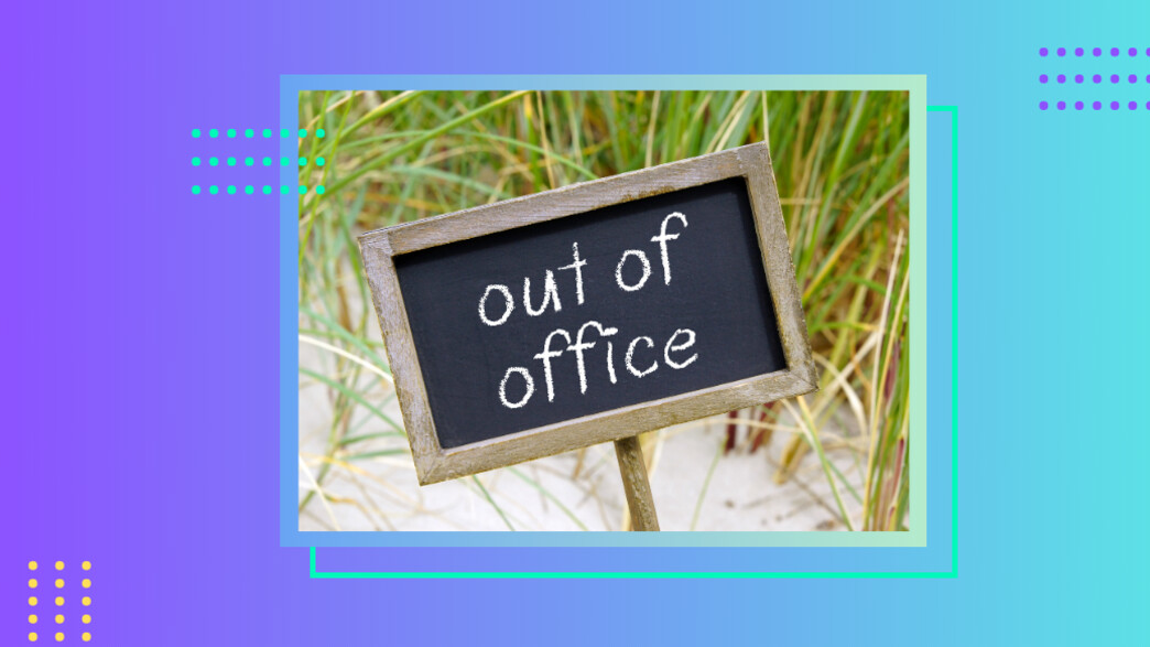 שלט out of office  (צילום: shutterstock)
