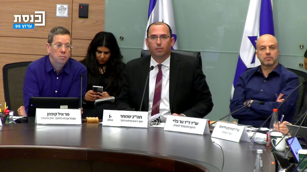 ח"כ שמחה רוטמן בוועדת החוקה