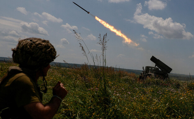 כוחות צבא אוקראינה בלחימה במחוז זפוריז'יה (צילום: רויטרס)