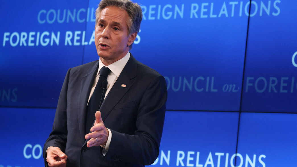 מזכיר המדינה האמריקני אנתוני בלינקן