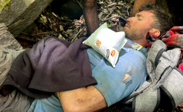 המטייל הישראלי שנפל ממצוק בהימלאיה (צילום: מתוך "חדשות הבוקר" , קשת 12)