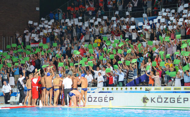 Équipe hongroise de water-polo (photo : shutterstock_katacarix)