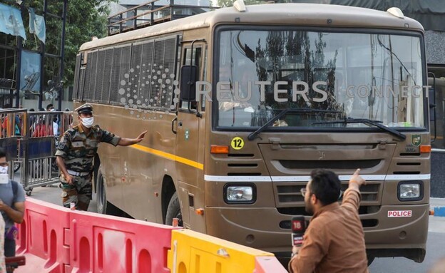 אוטובוס בהודו, אילוסטרציה (צילום: רויטרס)