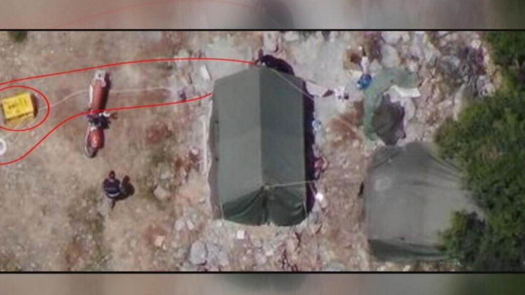 האוהלים במובלעת בהר דב