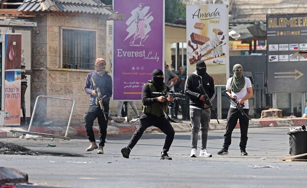 מבצע בג'נין (צילום: JAAFAR ASHTIYEH , AFP)