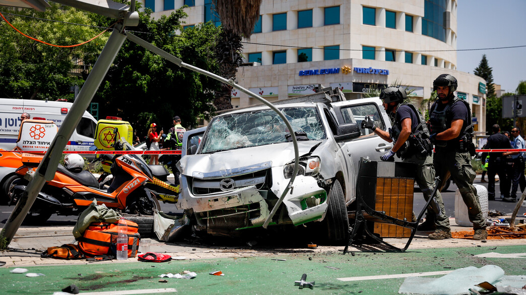 פיגוע דריסה בת"א