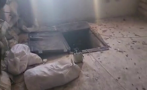נטרול תוואי טרור תת קרקעי במסגד 'אל אנאצרי' בג'נין (צילום: דובר צה"ל)