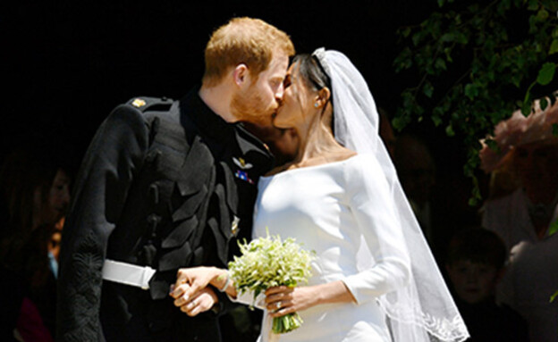 החתונה של הנסיך הארי ומייגן מרקל (צילום: רויטרס)