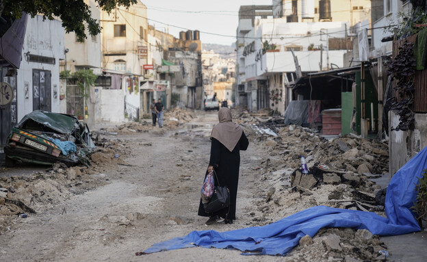מבצע בג'נין (צילום: Majdi Mohammed, AP)
