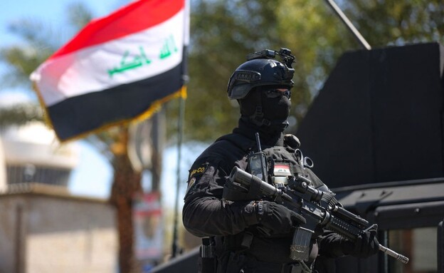 הכוחות (צילום: AHMAD AL-RUBAYE/AFP)