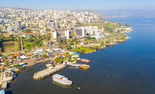 טבריה (צילום: StockStudio Aerials, shutterstock)