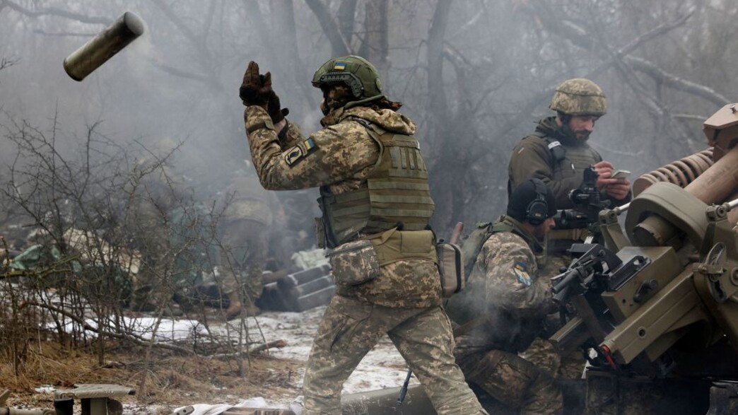הלוחמים (צילום: ANATOLII STEPANOV/AFP/Getty Images)