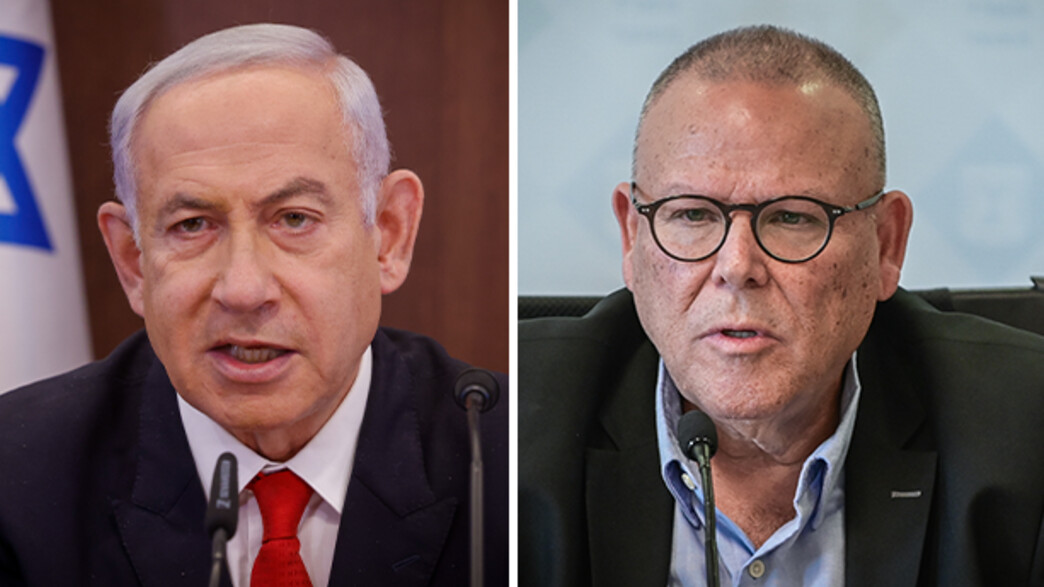 רה"מ נתניהו ויו"ר ההסתדרות ארנון בר דוד