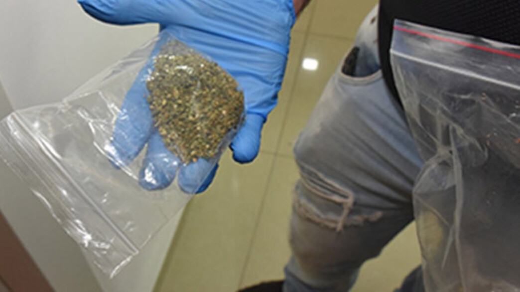 הסוכן רכש סמים בכמות מסחרית (צילום: דוברות המשטרה)