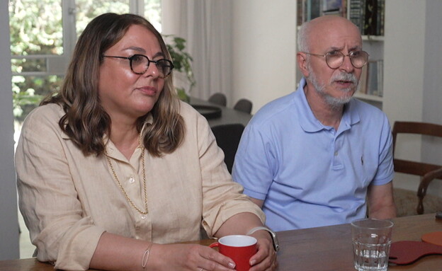 יעקב כהן וטירנית אישתו  (צילום: חדשות 12)