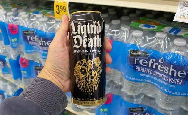 Liquid Death (צילום: The Image Party, shutterstock)